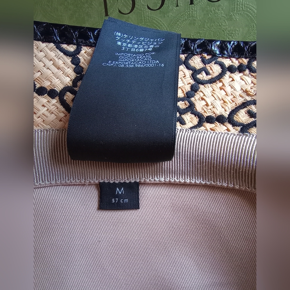 Gucci Raffia Bucket Hat - Picture 9 of 11